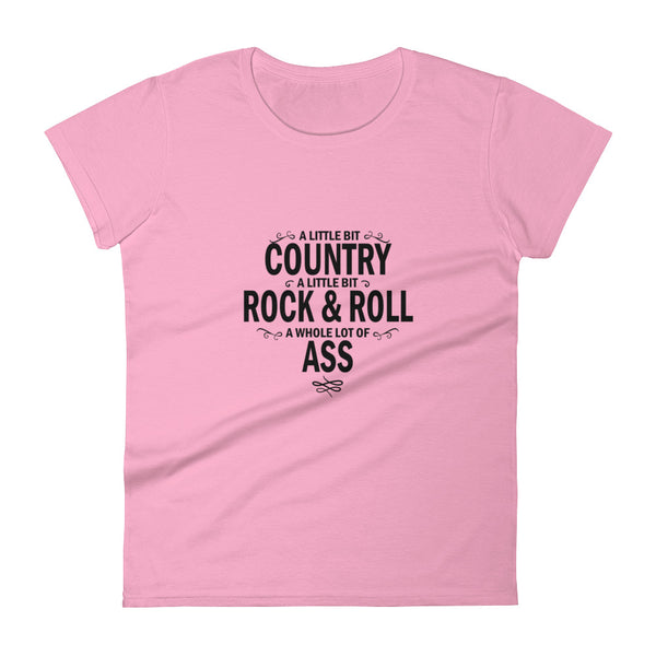 A little bit....... Women's short sleeve t-shirt