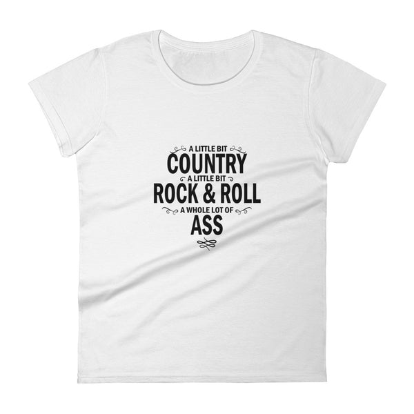 A little bit....... Women's short sleeve t-shirt