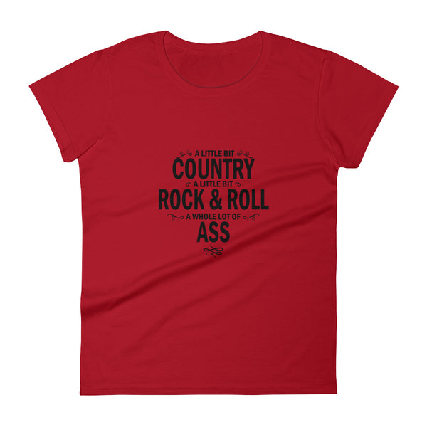 A little bit....... Women's short sleeve t-shirt