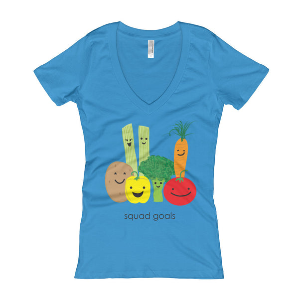 Squad Goals Women's V-Neck T-shirt