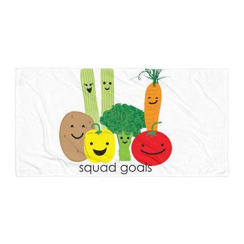 Squad Goals Beach Blanket