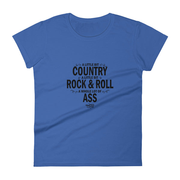 A little bit....... Women's short sleeve t-shirt