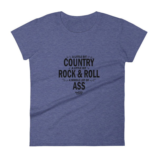 A little bit....... Women's short sleeve t-shirt