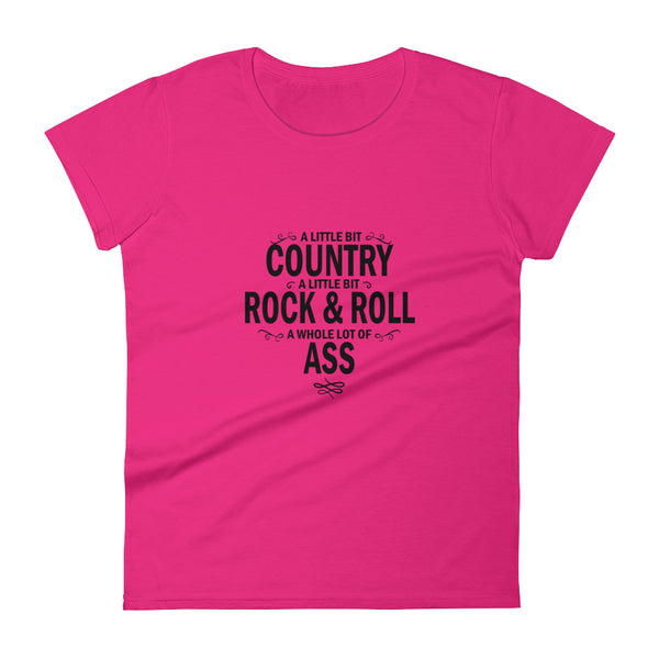 A little bit....... Women's short sleeve t-shirt