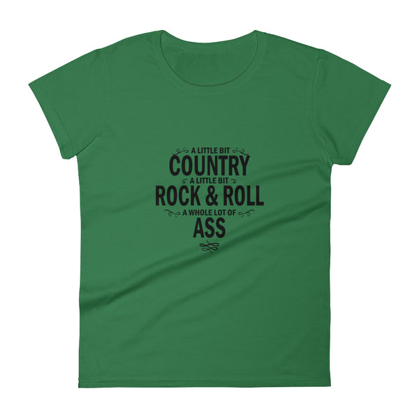 A little bit....... Women's short sleeve t-shirt