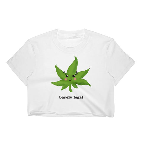 Barely Legal Women's Crop Top