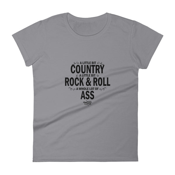 A little bit....... Women's short sleeve t-shirt