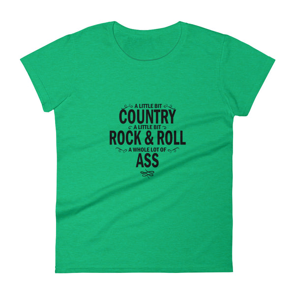 A little bit....... Women's short sleeve t-shirt