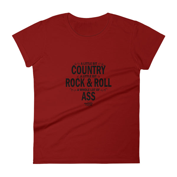 A little bit....... Women's short sleeve t-shirt