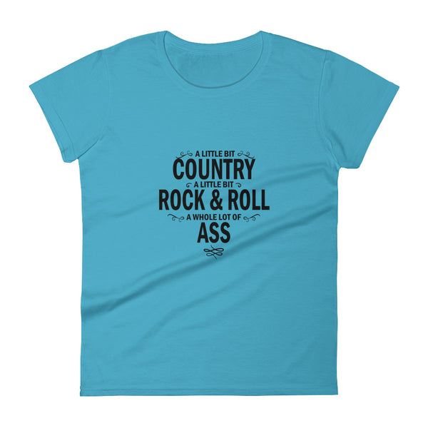 A little bit....... Women's short sleeve t-shirt
